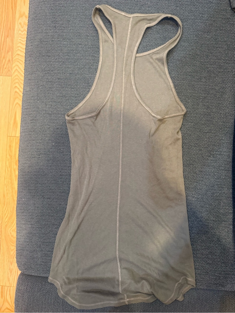 Splendid Olive Racerback Tank Top - Picture 2 of 2